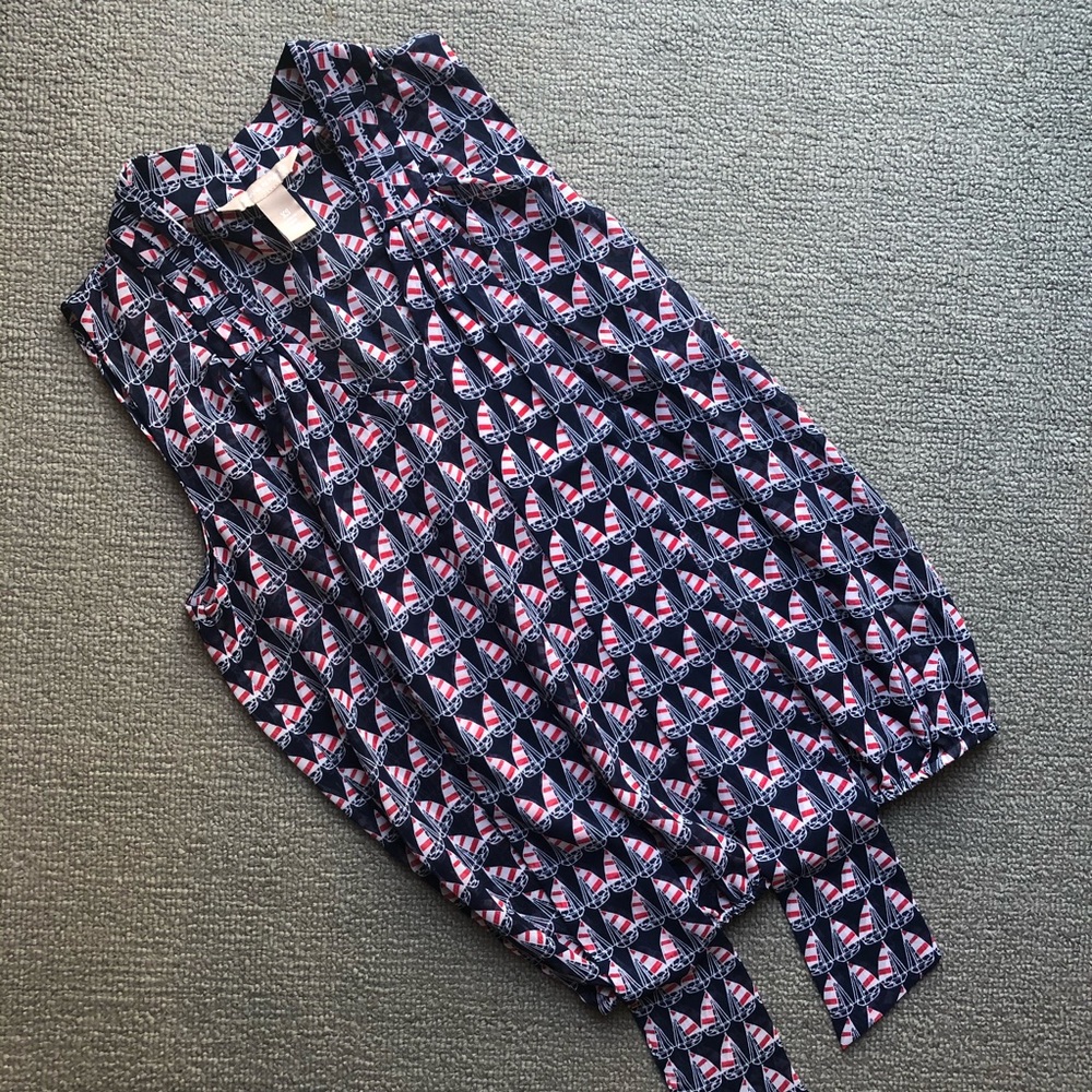 Banana republic XS sleeveless blouse